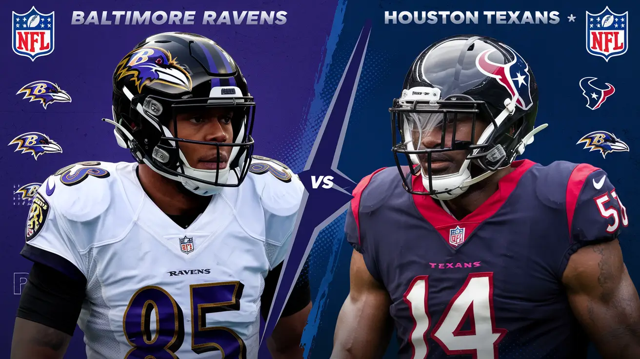 prono baltimore ravens houston texans